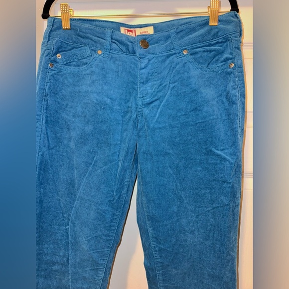LEI Blue Straight Leg Corduroy Jeans Timeless Design - Picture 3 of 11